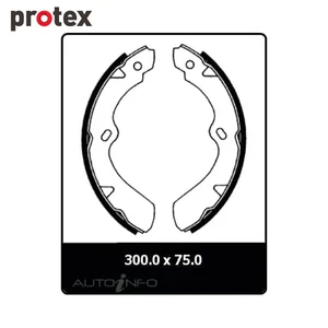 BRAKE SHOES N1555 - Picture 1 of 1