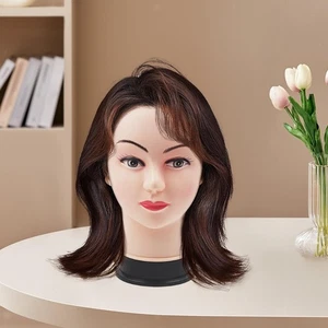 Tête de mannequin professionnelle pour coiffer, coiffer, foulards - Bild 1 von 7