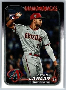 Aggiornamento Topps 2024 Jordan Lawlar Rookie #US41 Arizona Diamondbacks - Foto 1 di 2