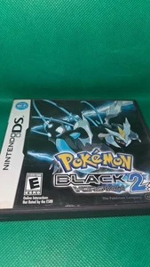 Pokemon Black 2 (Nintendo DS, 2012) Authentic Complete In Box With Inserts - Picture 1 of 5