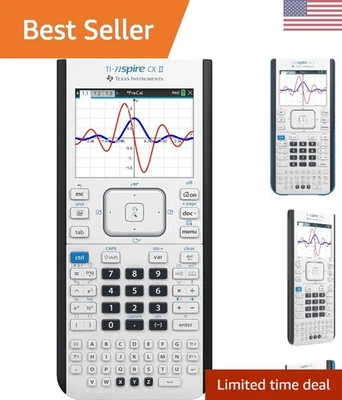 TI-Nspire CX II Color Graphing Calculator - Ultimate STEM Tool for Learning - Image 1 of 4
