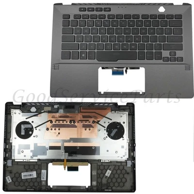 Nuevo teclado retroiluminado ASUS ROG Zephyrus GA401 GA401I GA401U 14" gris reposamanos EE. UU. Foto 1 de 4