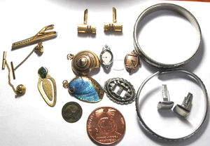 Schmuck Konvolut aus Jean's Trödel Schublade - Bild 1 von 11