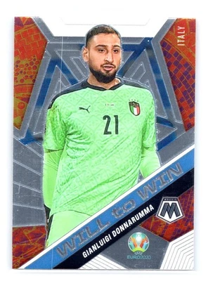 2021 Mosaic FIFA Wold Cup #11 Gianluigi Donnarumma Will to Win Italy - Image 1 of 2