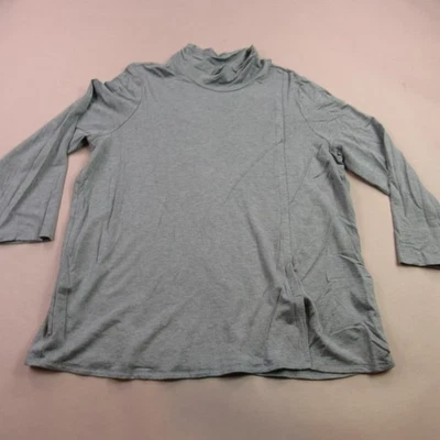 Suéter J Jill Para Mujer XL Pequeño Manga Larga Cuello Alto Pullover Informal Foto 1 de 4