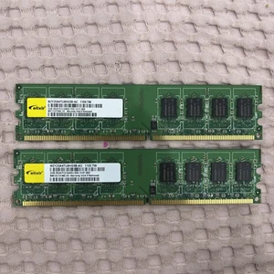 2x 2GB ELIXIR DDR2 RAM 800MHz PC2-6400U DIMM 240 poli M2Y2G64TU8HD5B-AC 4 GB di RAM  - Foto 1 di 2