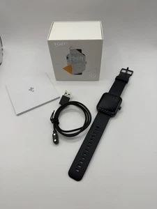 TOZO S2 44mm Smart Watch Health Fitness Tracker - Cinturino Silicone Nero - LEGGI - Foto 1 di 8