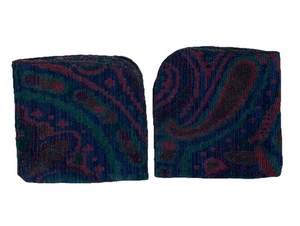 Ralph Lauren Plüsch Paisley Medaillon 100% Baumwolle Blau Waschung Kleidung (2) Neu - Bild 1 von 3
