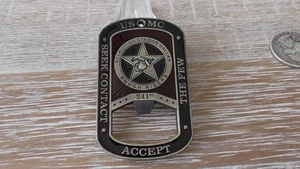 USMC Recruiting Station Dallas 241st Birthday Ball 2016 Challenge Coin #A720 - Bild 1 von 8