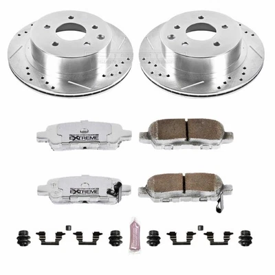 Power Stop Brake Kit For Nissan 350Z 2003 2004 2005 - Rear Z26 Street Warrior - Image 1 of 4