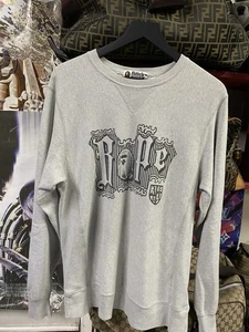 A Bathing Ape Crewneck Bape Head Sweater Men’s Fits Medium  - Picture 1 of 10