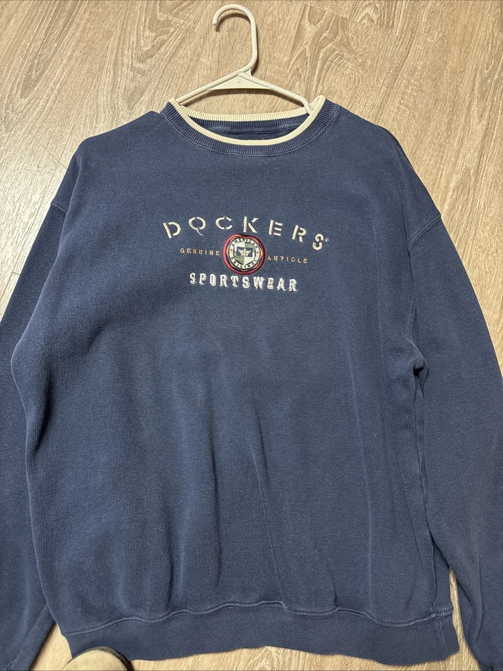 Винтажная толстовка с круглым вырезом - Изображение 1 из 1