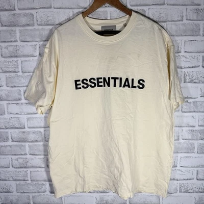 Essentials Fear Of God Beige Cotton Casual Shirt Mens Size M - Image 1 of 4
