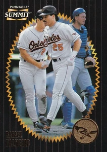 1996 Summit #123 Rafael Palmeiro Silver Foilboard Baltimore Orioles - Picture 1 of 2