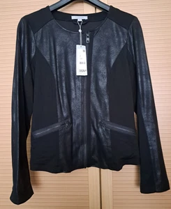 NEU Comma CI Jacke Blazer Gr. 40 schwarz NP 129,99€ teilweise beschichtet - Bild 1 von 17