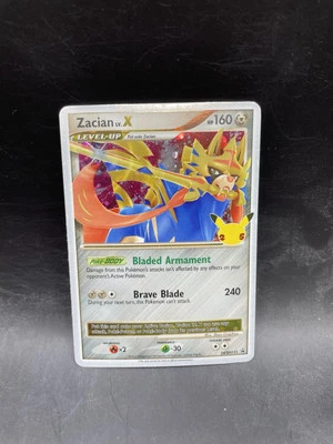 Zacian LV. X SWSH135 SWSH: Sword & Shield Promo Cards Holo - Image 1 of 2