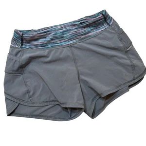 Athleta Girl Shorts sz M (8-10) Gray Shorts Athleta girl Record Breaker Shorts - Picture 1 of 6