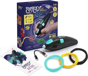 SCRIB3D Jr. 3D Printing Pen Set for Kids with Filament, Brand New, UNOPENED - Picture 1 of 3