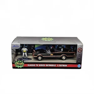 Jada Toys Serie de TV Clásica Batimóvil y Batman Miniatura Juguete Set 1:32 - Imagen 1 de 6