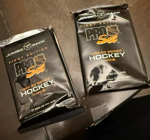 1992-93 Pro Set Series 1 NHL Hockey 31 card Sealed Jumbo Pack - Picture 1 of 1