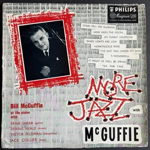 Bill McGuffie~More Jazz With McGuffie~UK Import~EX Vinyl~Ernie Shear - Picture 1 of 2