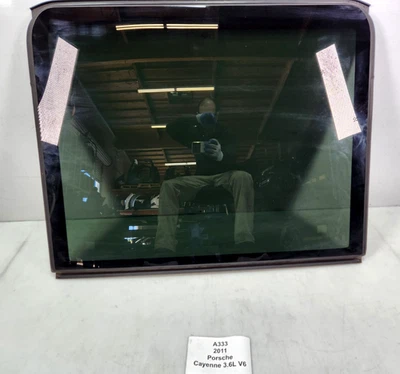 ✅ 2011-2018 OEM Porsche Cayenne 958 techo corredizo trasero panorámico ventana vidrio Foto 1 de 4