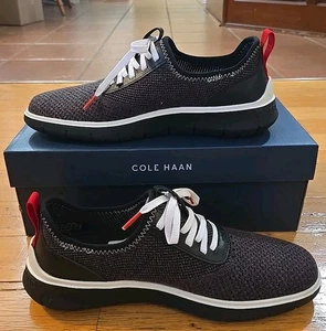 Cole Haan Mens Generation Zerogrand Sz 8.5M Stitchlite Sneaker C31402 Black Grey - Picture 1 of 7