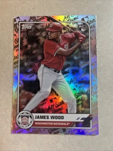 2025 Topps All Star Game Mega Box Rainbow Foil James Wood Rookie RC Star #65 ⚾️ - Picture 1 of 2