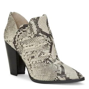 Vince Camuto Levana Stiefeletten Schlangenledermuster Blockabsatz Größe 9,5M - Bild 1 von 19