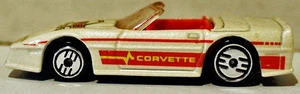 Hot Wheels 83 Corvette Personalizado Convertible Blanco Ultra Hots UH Promo 2 - Imagen 1 de 3