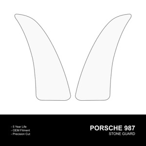 Porsche Boxster 987 Stone Guard Protective Clear Vinyl | Carbon Available