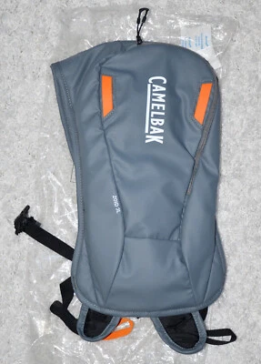 Camelbak Zoid 70oz Trinkrucksack 3L grau orange Fahrradrucksack Skirucksack Neu - Bild 1 von 4