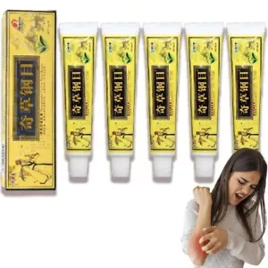 1-5X Haut Psoriasis Creme Dermatitis Ekzematoid Ekzem Salbe Kopfhaut Behandlung - Bild 1 von 11
