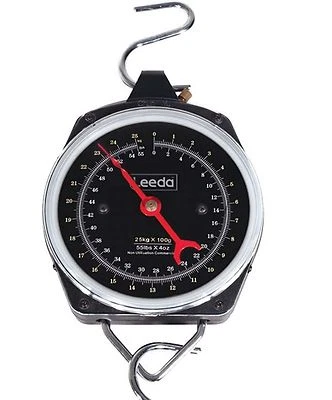 Leeda Weighing Scales Carp Coarse Fishing Dial Scales 55lb 25kg - Image 1 of 2