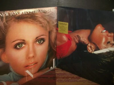 Lot:2 OLIVIA NEWTON JOHN re-issue LPs - Greatest Hits / Physical - SEALED vinyl - Imagem 1 de 2