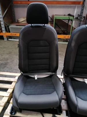 Fahrersitz (Neuteil) vorne rechts, ohne Airbags, Alcantara 5G4881022TA - Bild 1 von 4