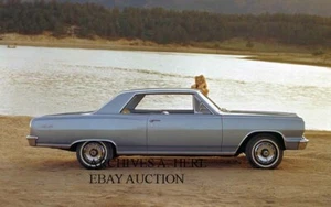 Chevrolet 1964 Chevy Chevelle Malibu publicity photo muscle car photograph - Picture 1 of 1