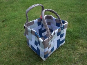 ICE Bag, Einkaufstasche aus recycelten Kunststoffbändern, Midi, 30cm x 22cm - Picture 1 of 3