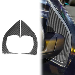 Carbon Fiber Exterior Window A-pillar Panel Cover Trim For Ford F150  2015-2020 - Picture 1 of 10