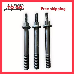 Bolt Cylinder Head Set of 3 ISUZU NPR NQR NRR FXR FVR FTR 4HK1 5.2L 4HE198-16 - Bild 1 von 2