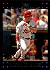 2007 Topps Jim Edmonds . St. Louis Cardinals #39