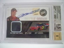 Jeff Gordon Press Pass Stealth 2007 Battle Armor Autograph