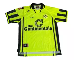 Borussia Dortmund BVB Trikot 1996/97 Heim Gr. M Nike Continentale - Bild 1 von 5