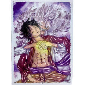 Monkey D. Luffy & Nika | One Piece TCG Card Game Sleeve Shield Protector - Picture 1 of 1