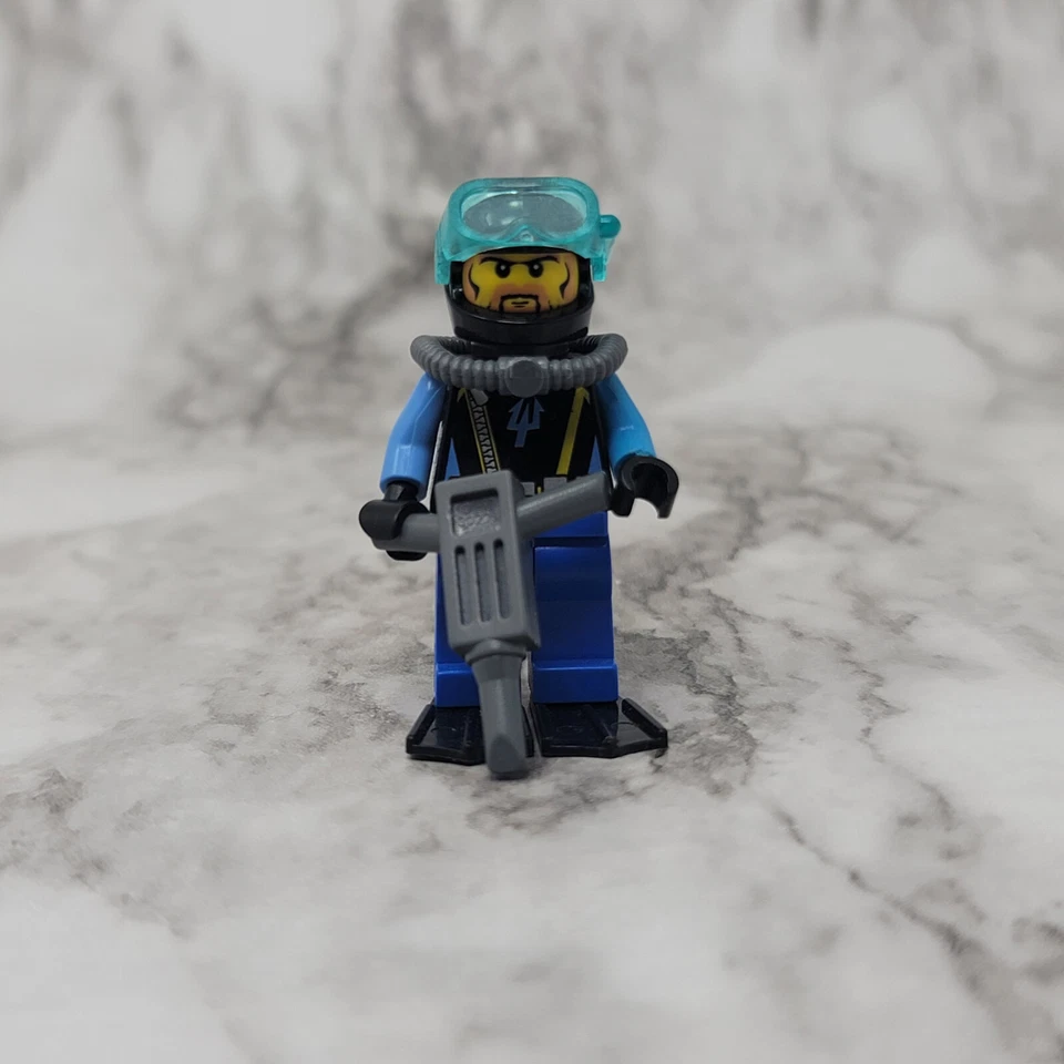 Lego Diver 6 Minifigure Aqua Raiders 7771 - Image 1 of 2