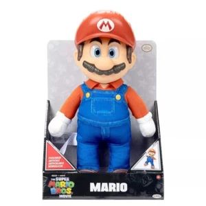 Nintendo MARIO 15-Inch Poseable Plush The Super Mario Bros. Movie Jakks Pacific - Picture 1 of 7