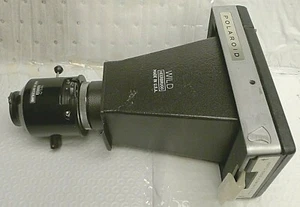 Wild Heerbrugg Camera With Polaroid Film Back & Microscope Attachment - Vintage - Picture 1 of 8