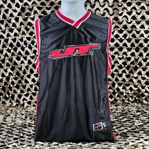 NEW JT Basketball Retro Tank Top - Black/Red - XX-Large - Picture 1 of 4