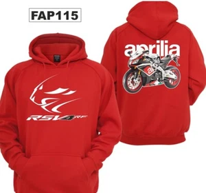 Felpa cappuccio rsv4-rf rosso red sweatshirt FAP115 - Imagen 1 de 1