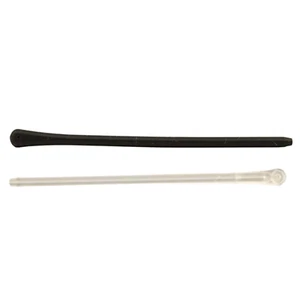 Brillen Bügelenden Silikon Ø 1,0 mm Schlanke Ausführung Anti Rutsch 65 mm lang - Picture 1 of 10